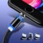 3 in 1 cable Magnetic 360 Degree