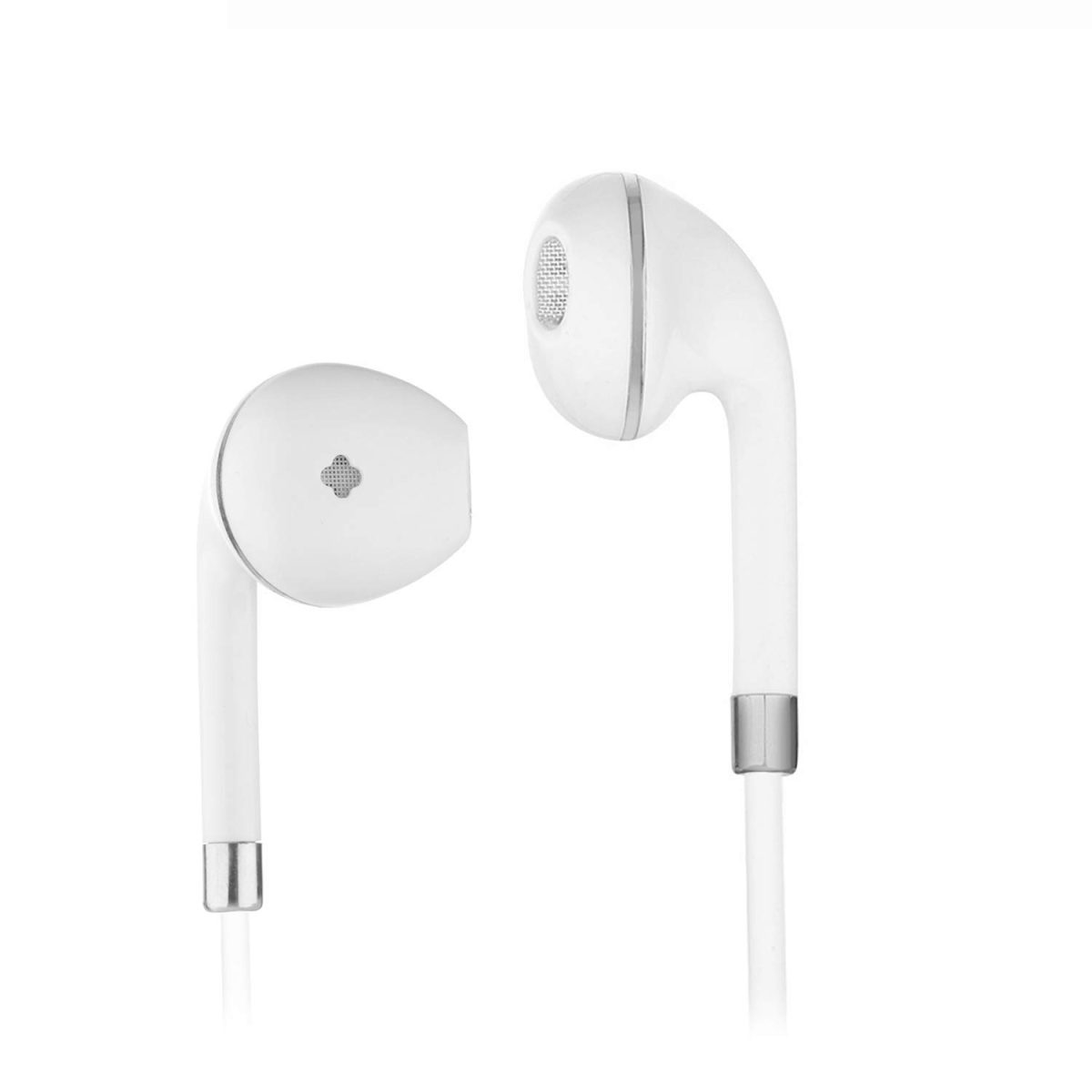 Souvenir Universal Wired 2in1 Earphones with Mic (White)