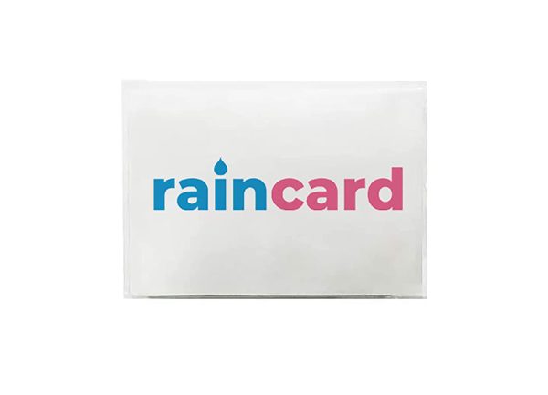 Unisex Pocket Rain Coat Single Layer Disposable Rain Card Free Size