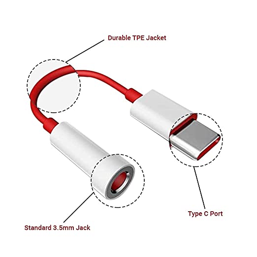 Type C to Audio Connector Jack Converter Audio Adapter
