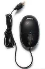 Wired Mouse (Black/Grey) plug n play
