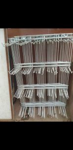 Metal wall hanging rack for multipurpose use