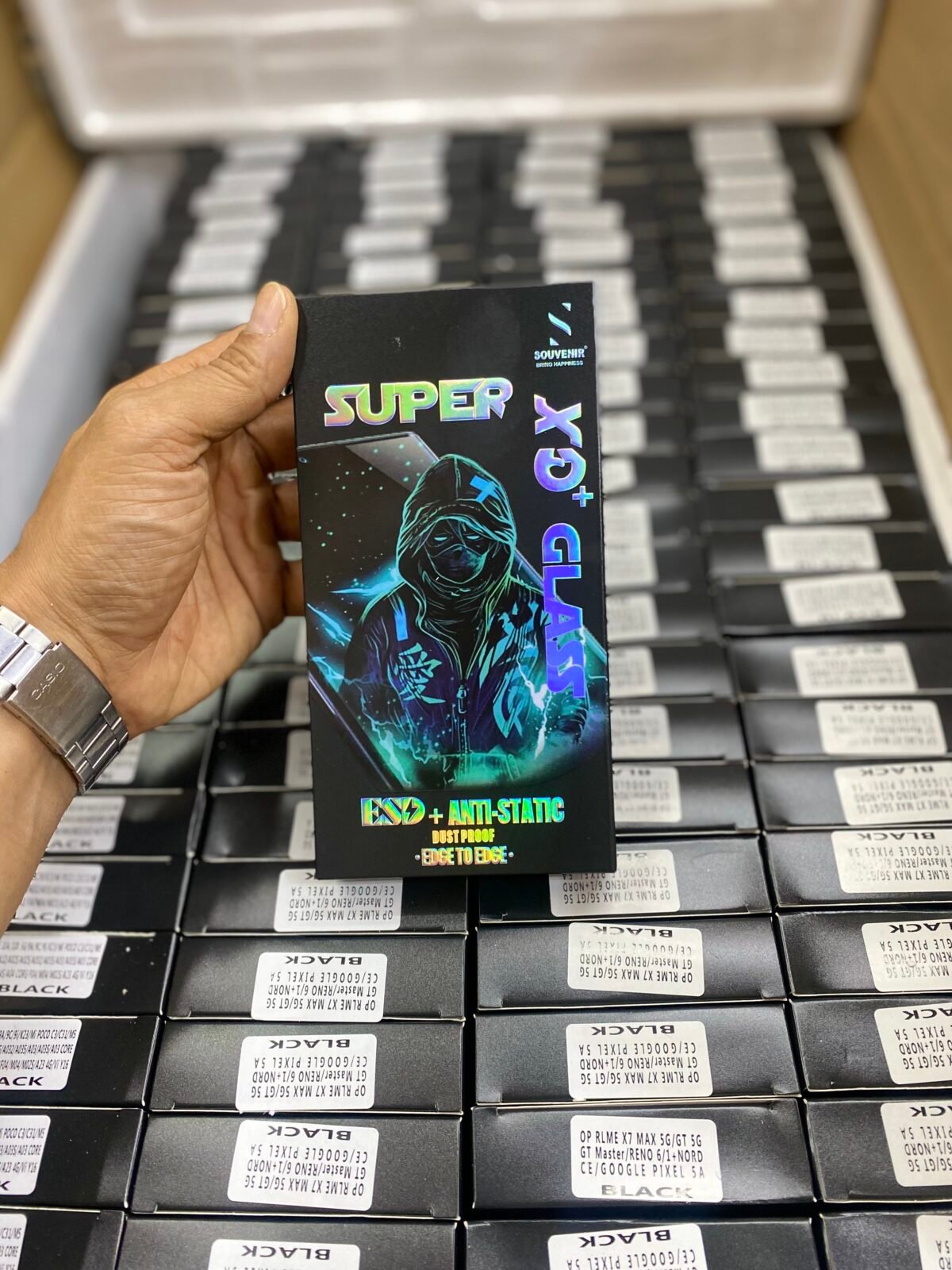 Souvenir Super XD Plus Tempered Glass For All Mobiles Full Coverage