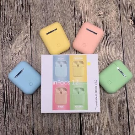 Souvenir Inpods i12 Colour Bluetooth Headset Gaffarwala