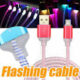 Metal usb light charging cable v8