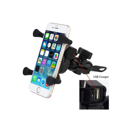 X Grip Mobile Phone Holder with USB Charger