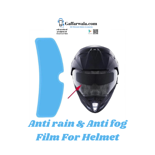 Anti Rain and Anti Fog Films for Bike Helmets