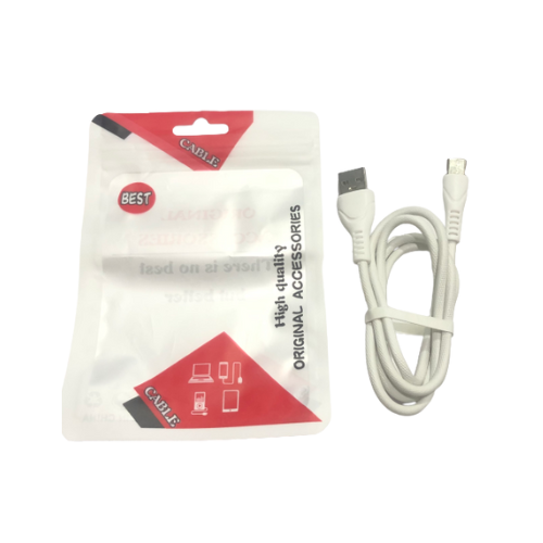 Type c usb cable with pouch packing
