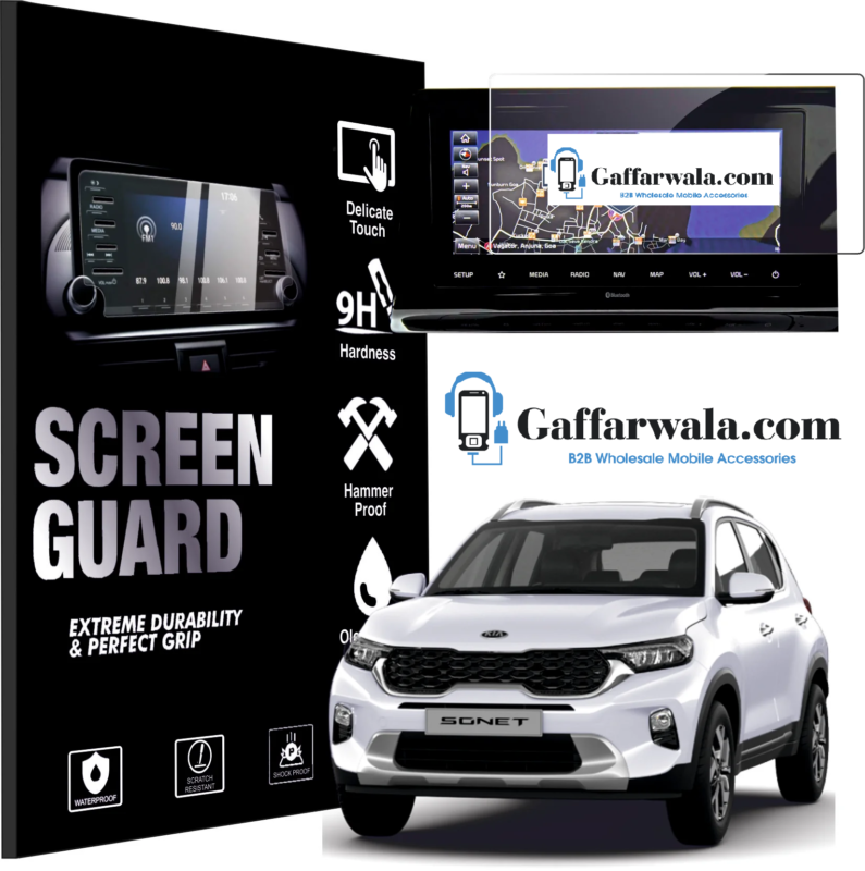 Kia Sonet 8 inch Touch Screen Guard / Protector