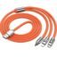 Metal 3in1 Charging Cable 120w Multi Fast Charging