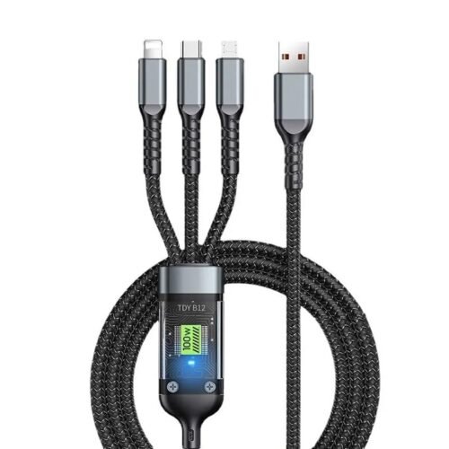 https://gaffarwala.com/product/3-in-1-cable-usb-100w-fast-charging-cable-with-led-display-nylon-braided/