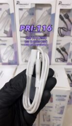 Primeonics PRI-116 Edge Guard Fast Charging Data Cable – USB to C / USB to Micro / USB to iOS